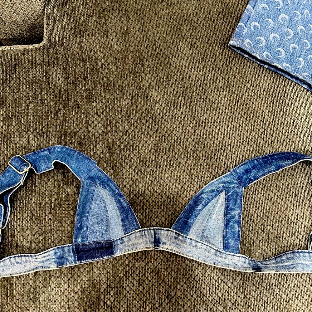 Denim Bralette